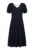 Rochie evazata – midi – cu maneci bufante