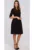 Rochie evazata pana la talie –