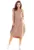 Rochie evazata tricotata fin