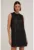 Rochie fara maneci cu model cu perforatii