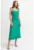 Rochie fara maneci cu segment cu insertie elastica