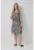 Rochie fara maneci cu talie ajustabila