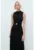 Rochie fara maneci tricotata fin