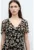 Rochie florala cu decolteu in V