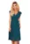 Rochie florala de dama –  Polina – verde