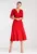 Rochie formala – rosie – viscoza –