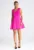 Rochie fucsia – fara maneci – cu fermoar – poliester