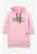 Rochie-hanorac cu imprimeu text