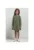Rochie in A cu maneci lungi MMD36 verde