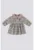 Rochie in carouri cu guler Peter Pan