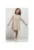Rochie in de A cu maneca lunga MMD36 – bej deschis
