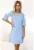 Rochie in forma de A cu maneci evazate –