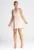Rochie jacheta fara maneci – bej – poliester –