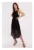 Rochie legata in jurul gatului – negru