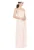 Rochie lunga –  Poliester/Elastan – Roz