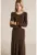 Rochie lunga asimetrica