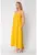 Rochie lunga cu bretele 100% IN – Mustard 16629