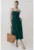 Rochie lunga cu buzunare laterale – fara maneci