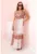 Rochie lunga cu canafi –