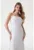 Rochie lunga cu croiala in A