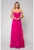 Rochie lunga cu model stratificat