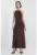 Rochie lunga cu model uni – fara maneci