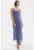 Rochie lunga cu slituri laterale