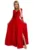 Rochie lunga eleganta din dantela cu crapatura pe picior