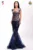 Rochie lunga tip sirena din paiete