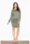 Rochie maneci lungi – verde – viscoza