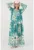 Rochie maxi – HiCCUP BDART – inchidere cu nasturi – textil – verde menta