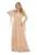 Rochie maxi cu aspect lucios