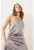 Rochie maxi cu aspect satinat