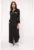 Rochie maxi cu capse si buzunare decorative