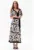 Rochie maxi cu cordon in talie Smarti Lino