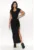 Rochie maxi cu crapatura
