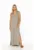 Rochie maxi cu crapaturi laterale