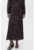 Rochie maxi cu croiala dreapta si model floral