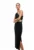 Rochie maxi cu decolteu asimetric