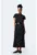 Rochie maxi cu decolteu barcuta