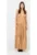 Rochie maxi cu decolteu in V – Bej – 38