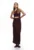 Rochie maxi cu decolteu pe un umar
