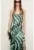 Rochie maxi cu imprimeu zebra
