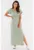 Rochie maxi cu insertie elastica