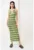 Rochie maxi cu insertii metalizate Ember
