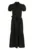 Rochie maxi cu maneci bufante