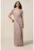 Rochie maxi cu maneci medii