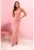 Rochie maxi cu slit pe spate –