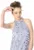 Rochie maxi de bumbac cu dungi