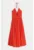 Rochie maxi de bumbac cu model halter